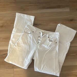 H&M White Pants